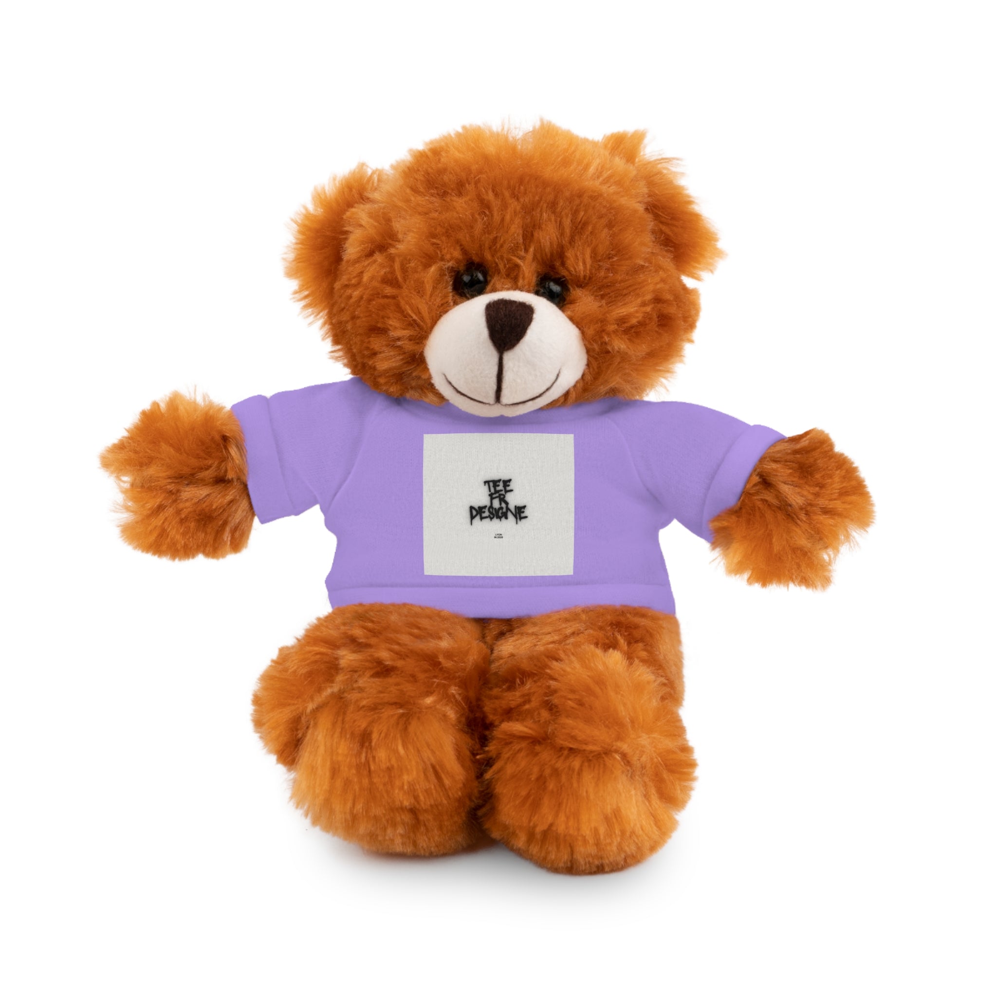 Ours en peluche avec t-shirt - Cadeau en peluche personnalisé