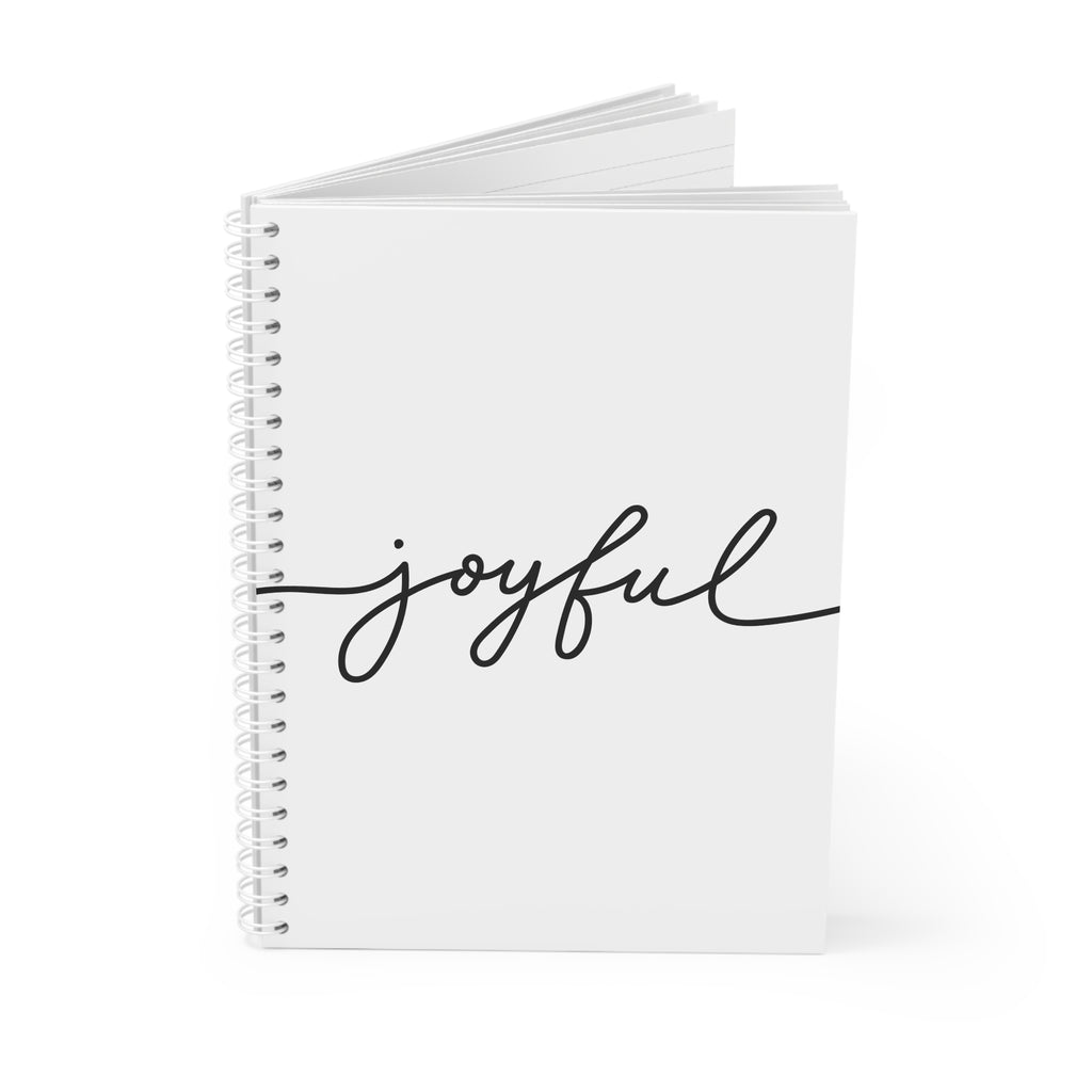 Joyful Spiral Notebook for Creative Minds