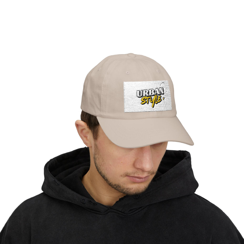 Classic Dad Cap — "Urban Style" Embroidered Baseball Hat