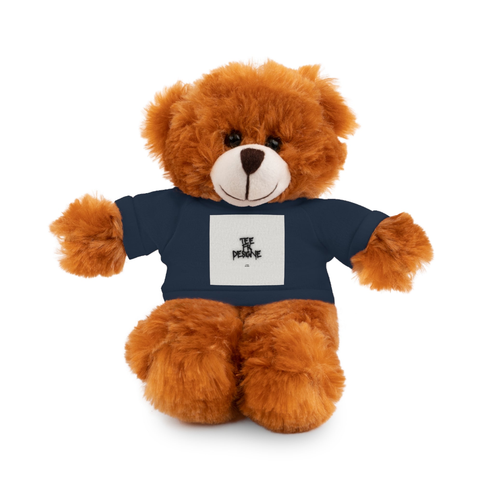Ours en peluche avec t-shirt - Cadeau en peluche personnalisé