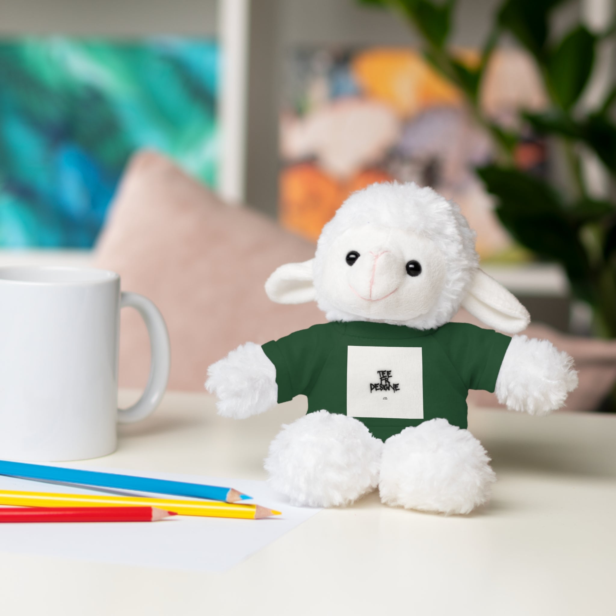 Ours en peluche avec t-shirt - Cadeau en peluche personnalisé