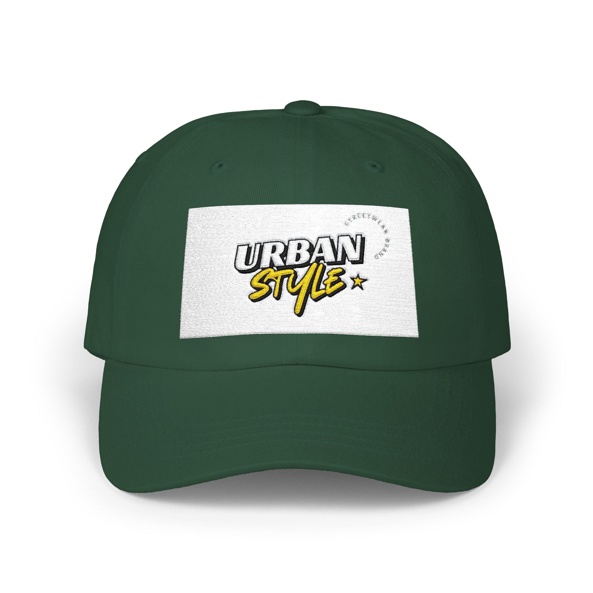 Classic Dad Cap — "Urban Style" Embroidered Baseball Hat