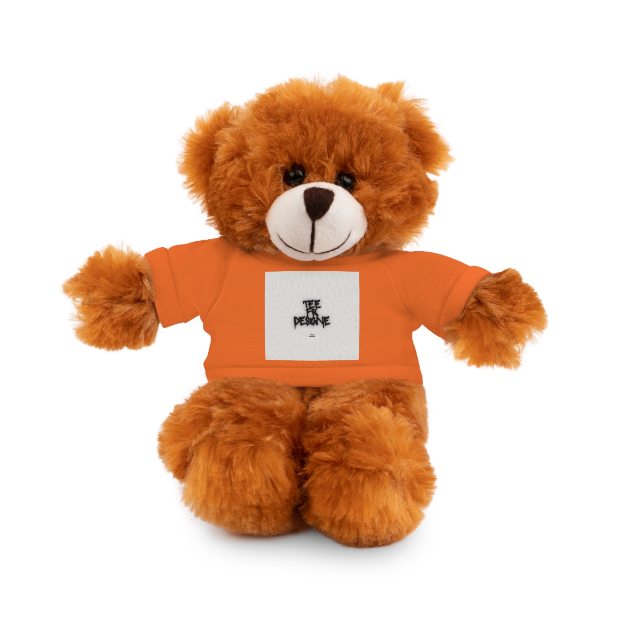 Ours en peluche avec t-shirt - Cadeau en peluche personnalisé