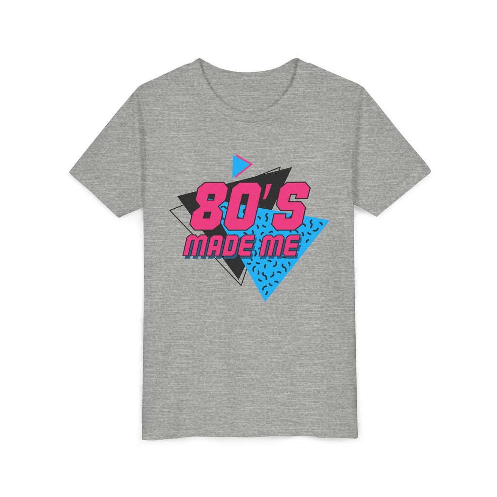 Youth Tee - "80's Made Me" Retro 80s Vintage Graphic Shirt