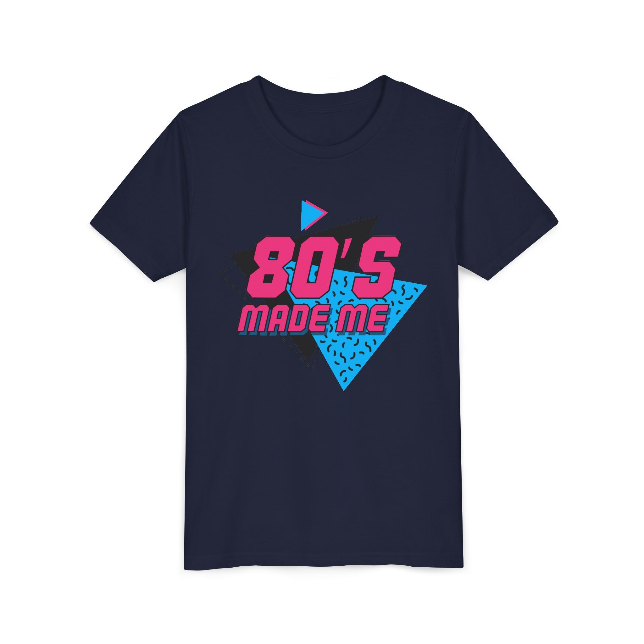 Youth Tee - "80's Made Me" Retro 80s Vintage Graphic Shirt
