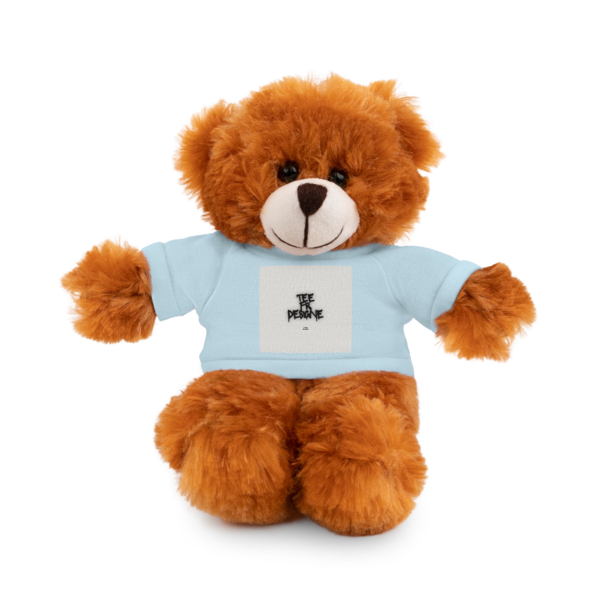 Ours en peluche avec t-shirt - Cadeau en peluche personnalisé