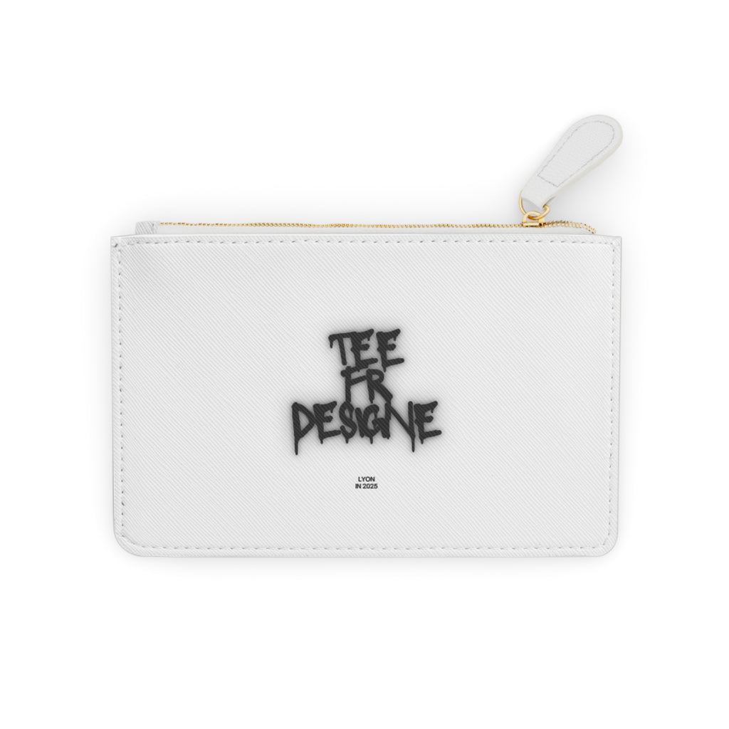 Urban Style Mini Clutch Bag with Graffiti Design