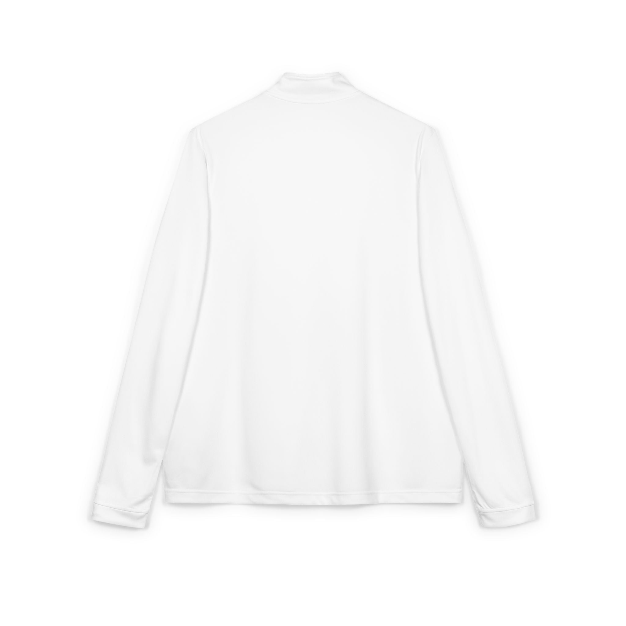 Pull adidas Quarter-Zip brodé - Veste de performance blanche avec logo sur la poitrine