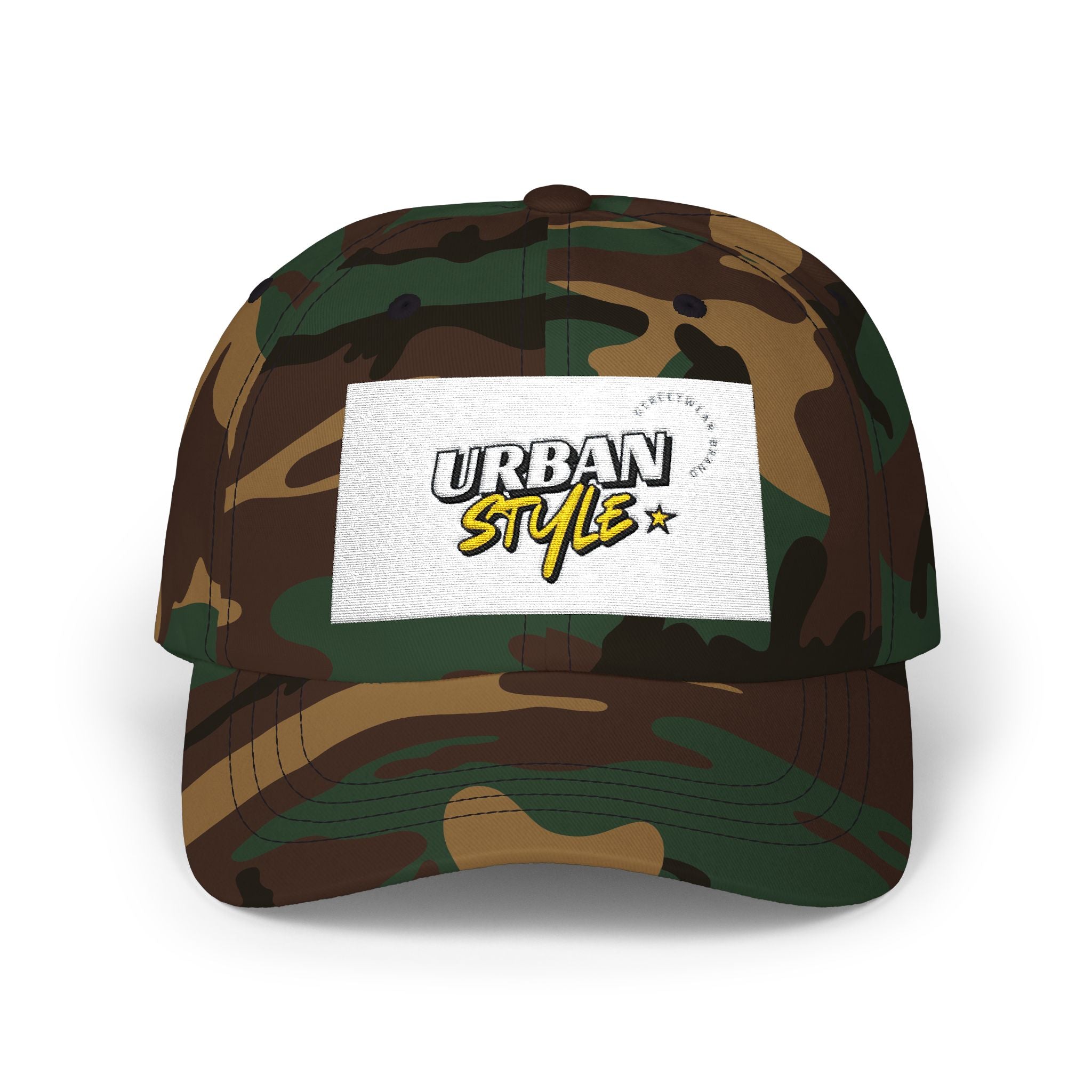 Classic Dad Cap — "Urban Style" Embroidered Baseball Hat