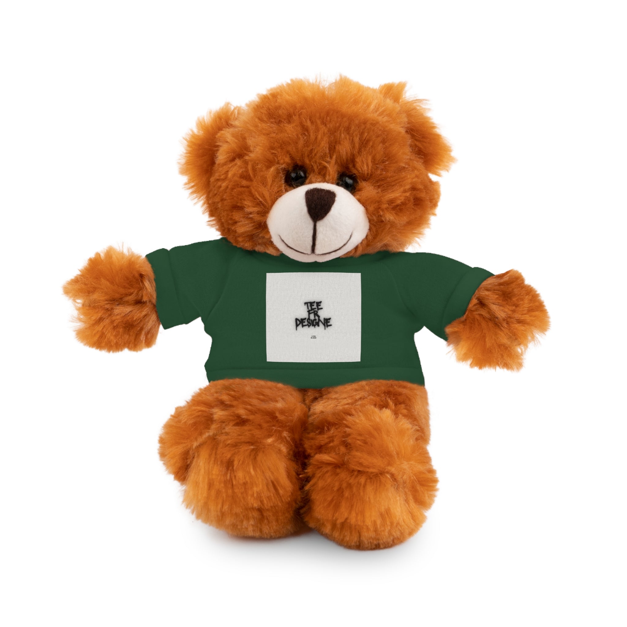 Ours en peluche avec t-shirt - Cadeau en peluche personnalisé