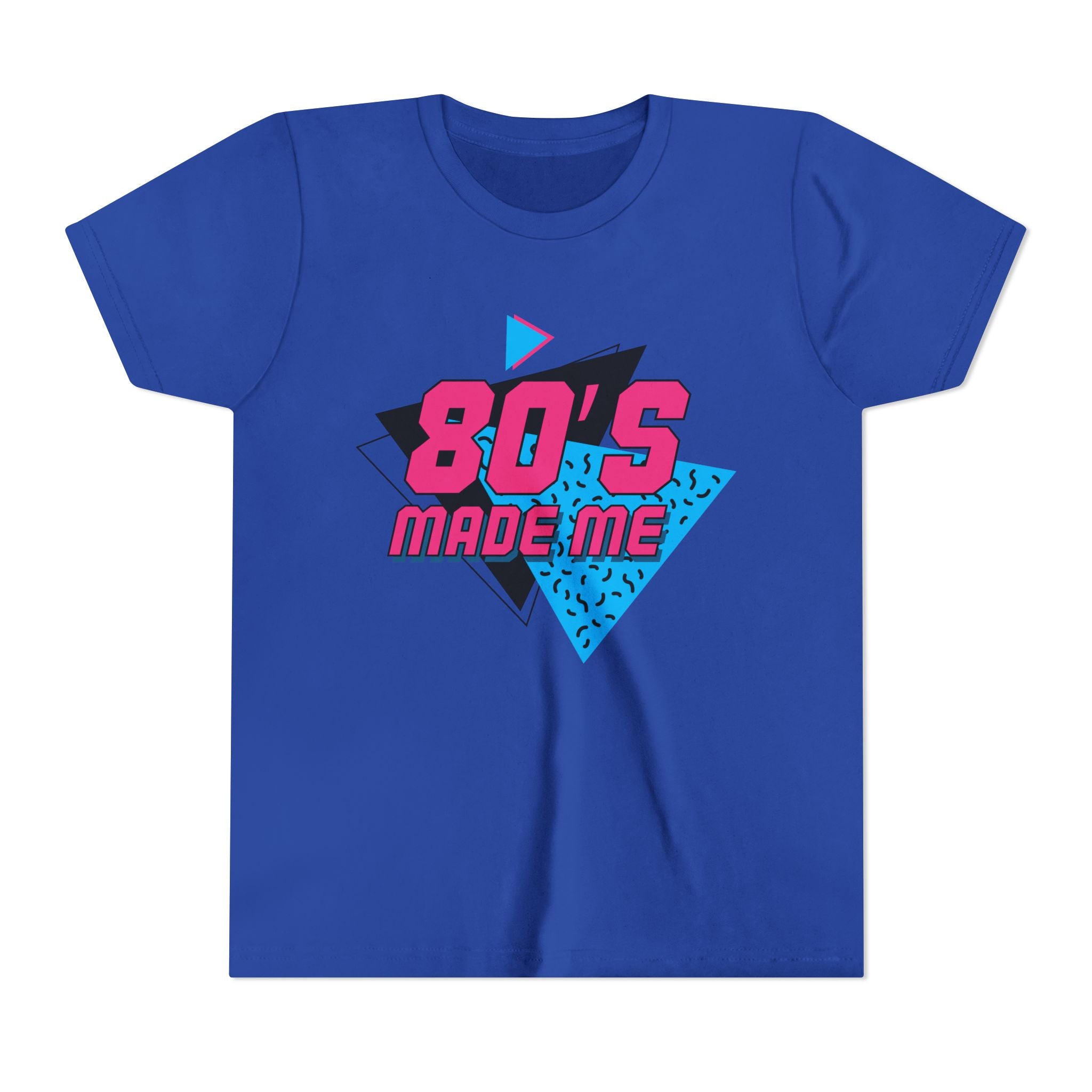 Youth Tee - "80's Made Me" Retro 80s Vintage Graphic Shirt