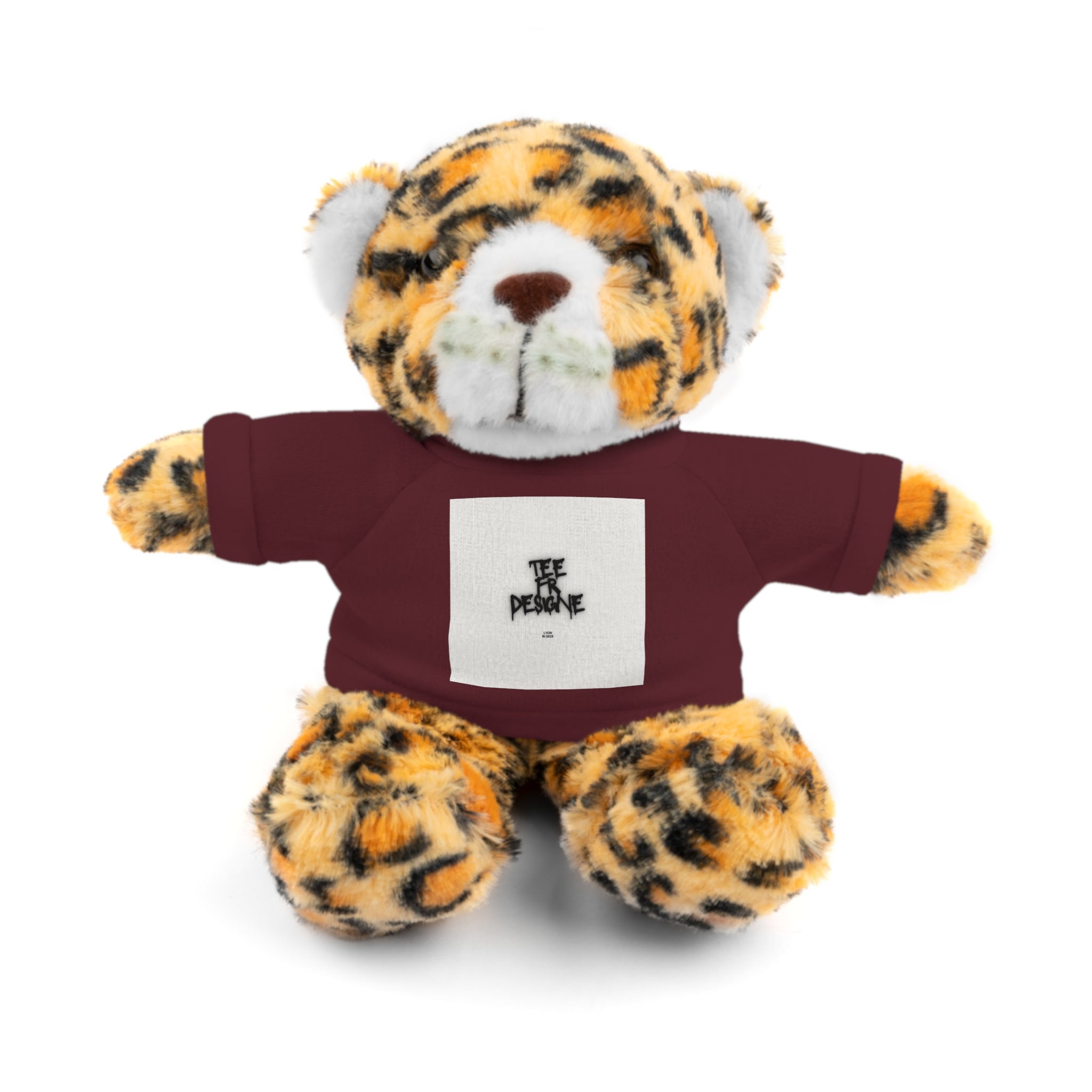 Ours en peluche avec t-shirt - Cadeau en peluche personnalisé
