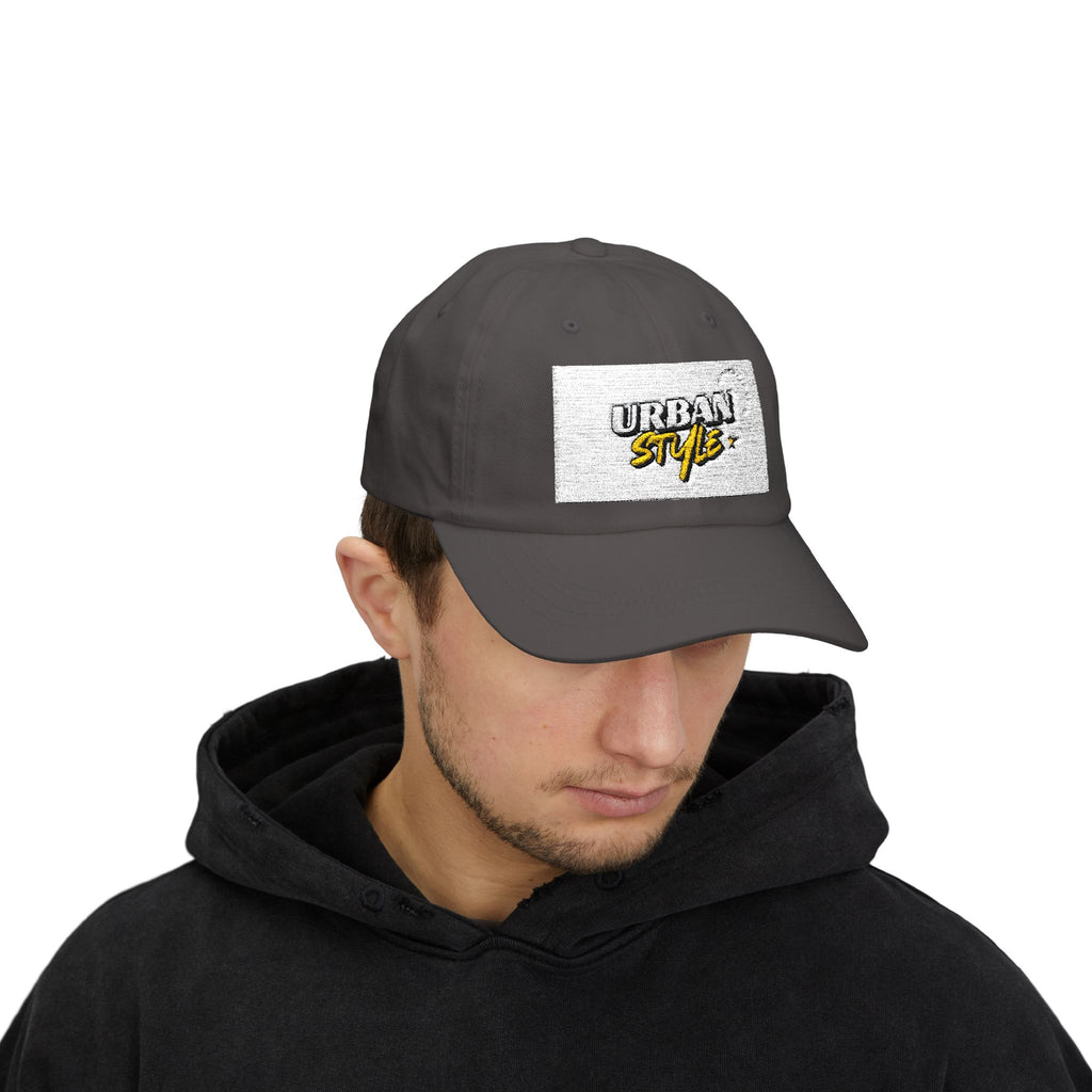 Classic Dad Cap — "Urban Style" Embroidered Baseball Hat