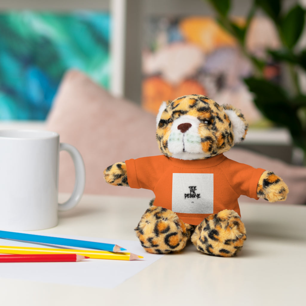 Ours en peluche avec t-shirt - Cadeau en peluche personnalisé