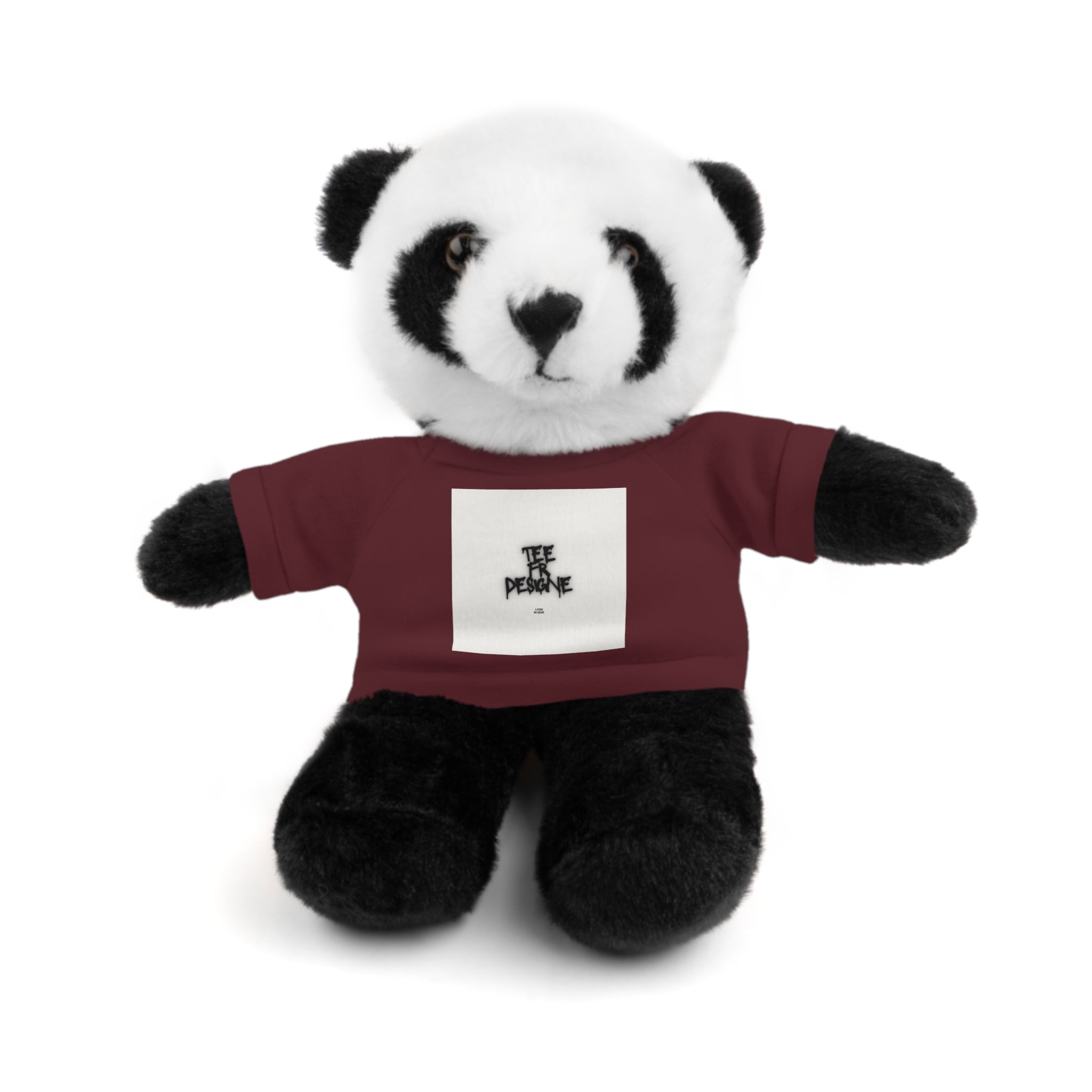 Ours en peluche avec t-shirt - Cadeau en peluche personnalisé