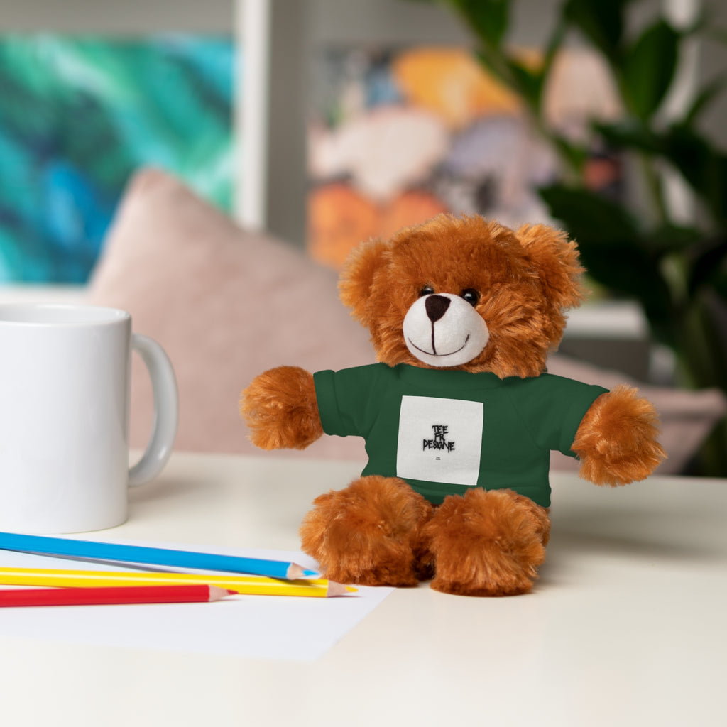 Ours en peluche avec t-shirt - Cadeau en peluche personnalisé