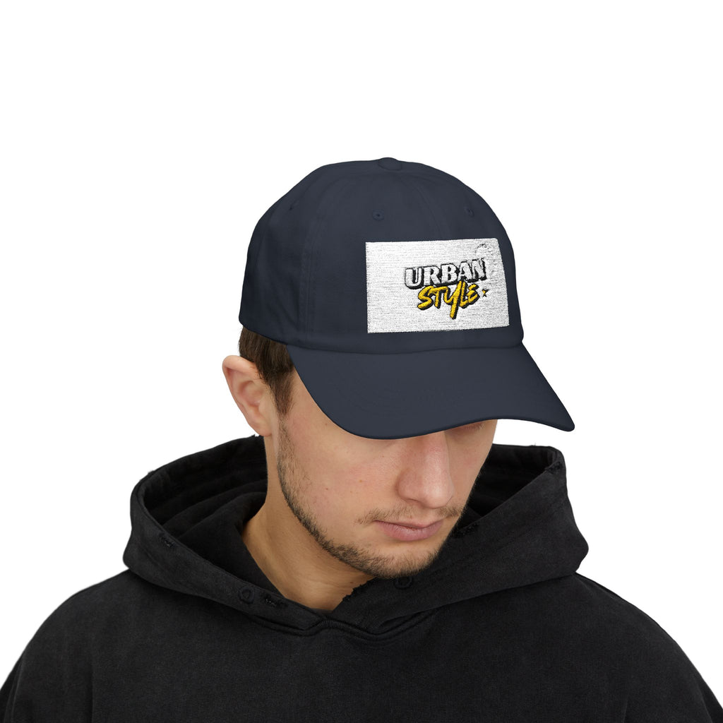 Classic Dad Cap — "Urban Style" Embroidered Baseball Hat
