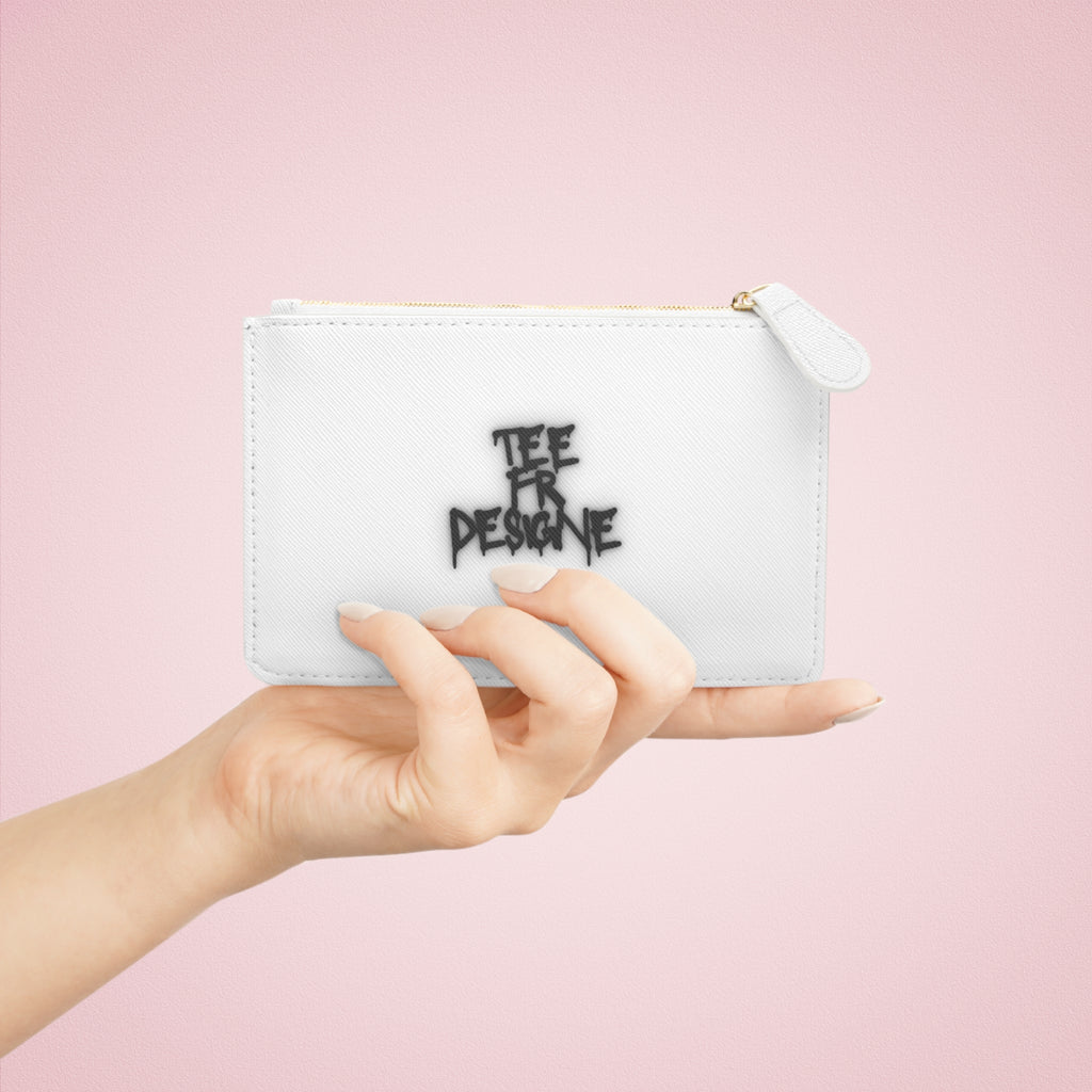 Urban Style Mini Clutch Bag with Graffiti Design